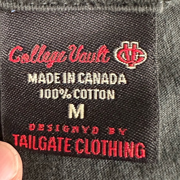 Nebraska NWOT Herbie Husker Cornhusker Tailgate Short Sleeve T Tee Shirt medium - Picture 7 of 9